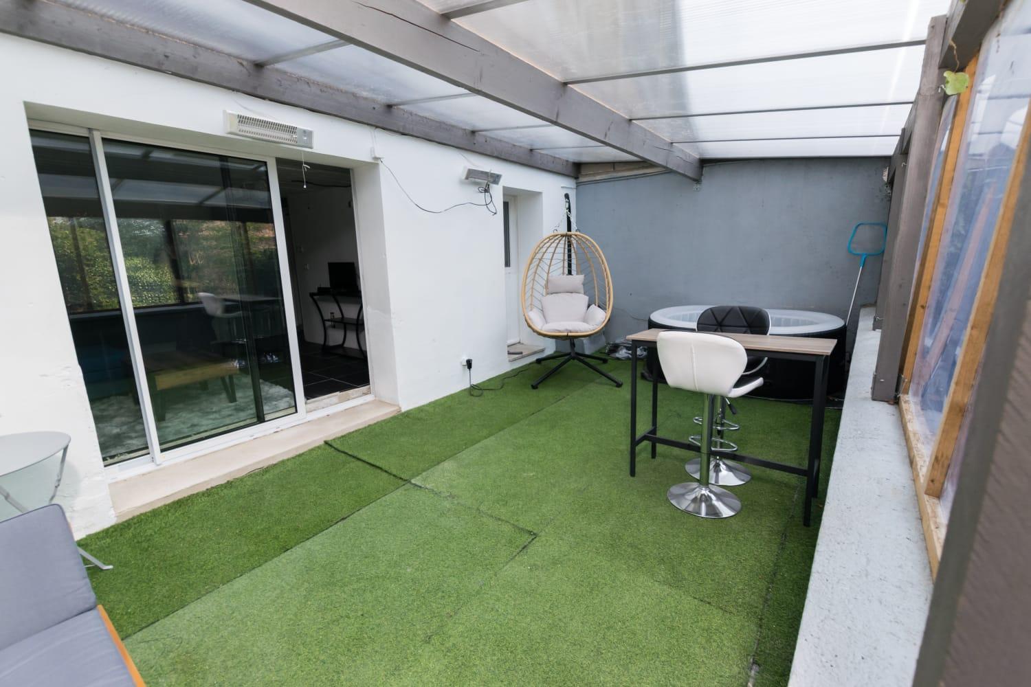 Spa Hyper Centre Jardin Apartman Boulogne-sur-Mer Kültér fotó